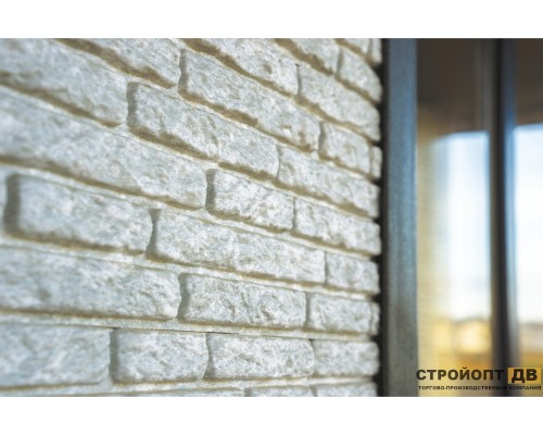 Купить Кварцит Светло-серый 0,45м2 Ю-Пласт фасадная панель