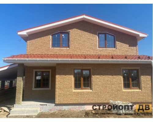 Купить Штейн Бронза 0,44м2 Деке фасадная панель