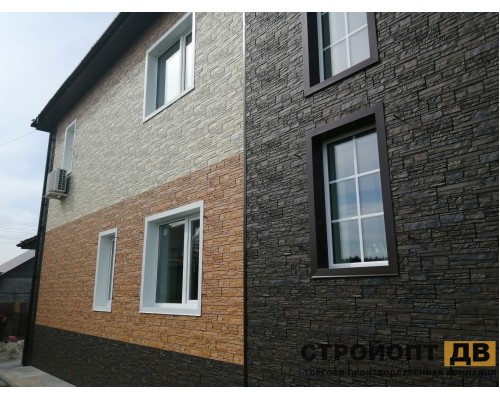 Купить Штейн Бронза 0,44м2 Деке фасадная панель