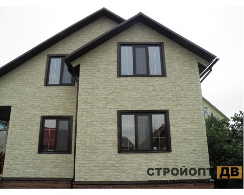 Купить Штейн Янтарный  0,44м2 Деке фасадная панель