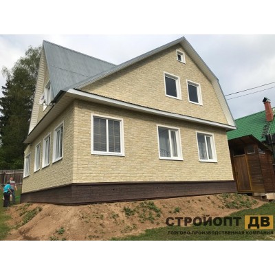 Купить Штейн Янтарный  0,44м2 Деке фасадная панель