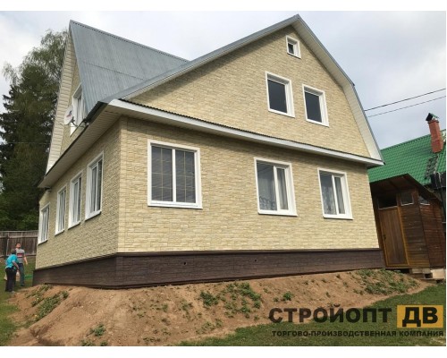 Купить Штейн Янтарный  0,44м2 Деке фасадная панель