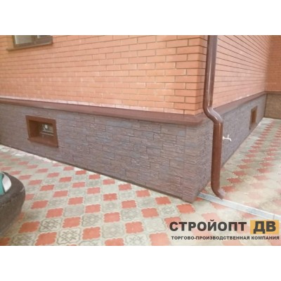 Купить Штейн Темный орех 0,45м2 Деке фасадная панель фасадная панель