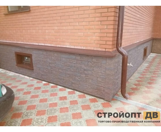 Штейн Темный орех 0,45м2 Деке Под камень-1