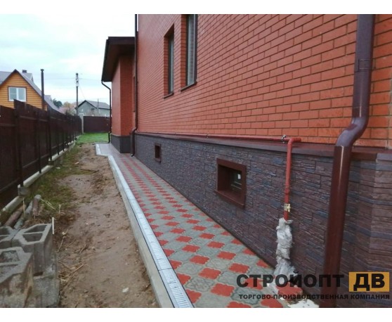 Штейн Темный орех 0,45м2 Деке Под камень-3