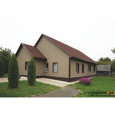 Купить Сланец Бежевый 0,45м2 Ю-Пласт фасадная панель