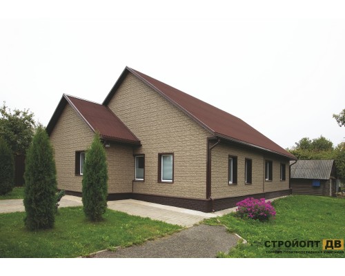 Купить Сланец Бежевый 0,45м2 Ю-Пласт фасадная панель