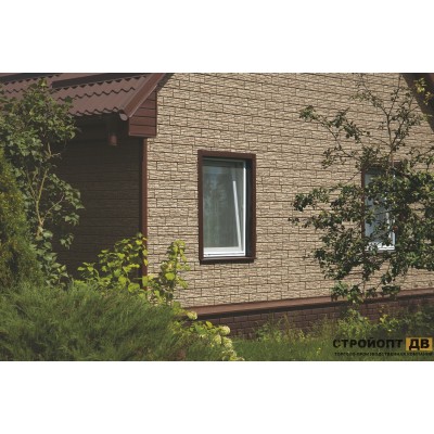 Купить Сланец Бежевый 0,45м2 Ю-Пласт фасадная панель