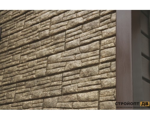 Купить Сланец Бежевый 0,45м2 Ю-Пласт фасадная панель