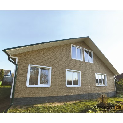 Купить Сланец Бурый 0,45м2 Ю-Пласт фасадная панель