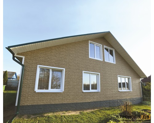 Купить Сланец Бурый 0,45м2 Ю-Пласт фасадная панель