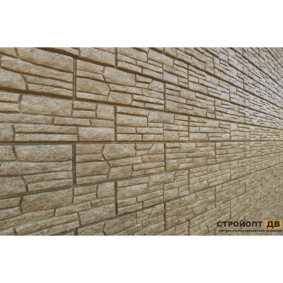 Купить Сланец Бурый 0,45м2 Ю-Пласт фасадная панель