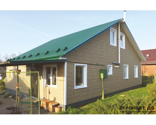 Купить Сланец Бурый 0,45м2 Ю-Пласт фасадная панель