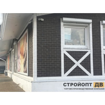 Купить Берг Коричневый  0,44м2 Деке фасадная панель