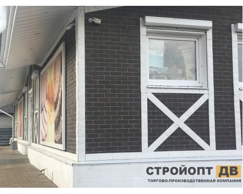 Купить Берг Коричневый  0,44м2 Деке фасадная панель