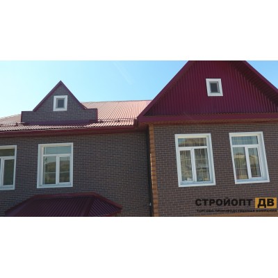 Купить Берг Коричневый  0,44м2 Деке фасадная панель