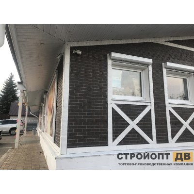 Купить Берг Коричневый  0,44м2 Деке фасадная панель