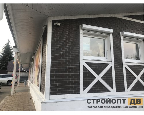 Купить Берг Коричневый  0,44м2 Деке фасадная панель