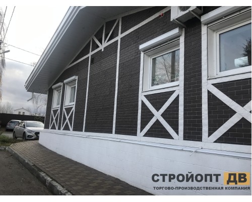 Купить Берг Коричневый  0,44м2 Деке фасадная панель