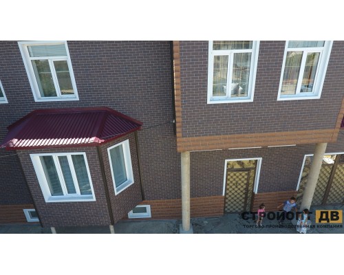 Купить Берг Коричневый  0,44м2 Деке фасадная панель