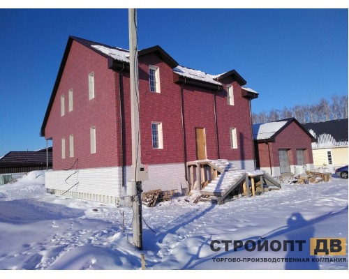 Купить Берг Рубиновый  0,44м2 Деке фасадная панель