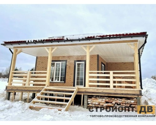 Купить Берг Золотой  0,44м2 Деке фасадная панель