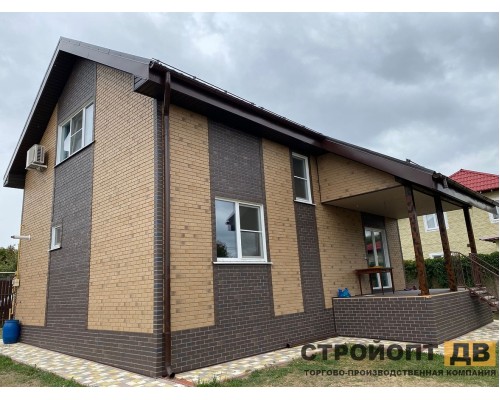 Купить Берг Золотой  0,44м2 Деке фасадная панель