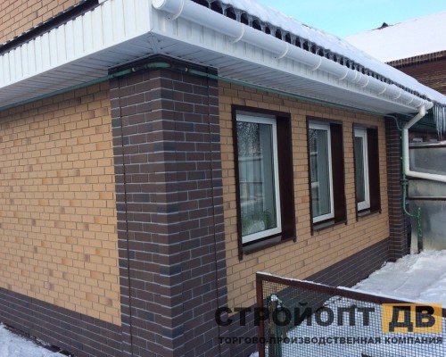 Купить Берг Золотой  0,44м2 Деке фасадная панель