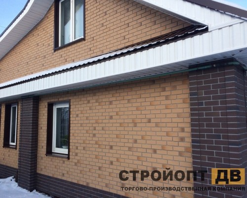 Купить Берг Золотой  0,44м2 Деке фасадная панель