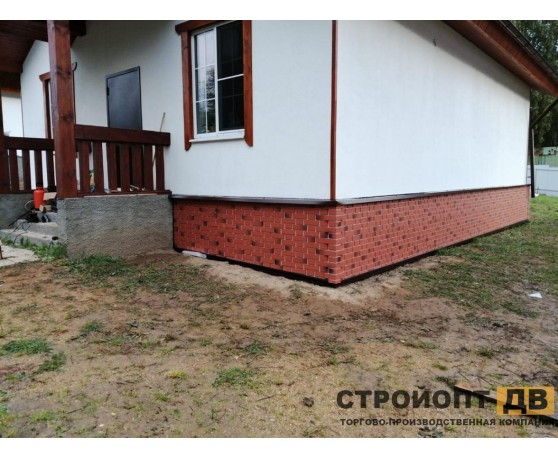 Флемиш Красный жженый (снято с производства) Под кирпич-1