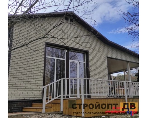 Купить Кирпич Белый 0,46м2 Альта-Профиль фасадная панель