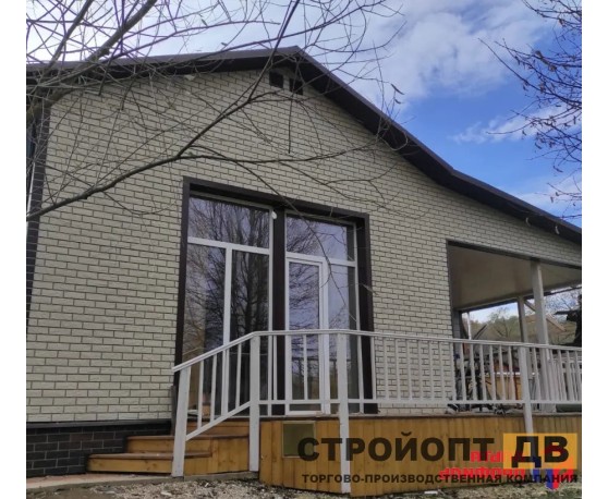 Кирпич Белый 0,46м2 Альта-Профиль Под кирпич-4