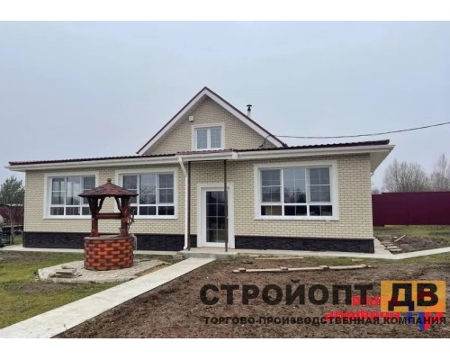 Купить Кирпич Белый 0,46м2 Альта-Профиль фасадная панель