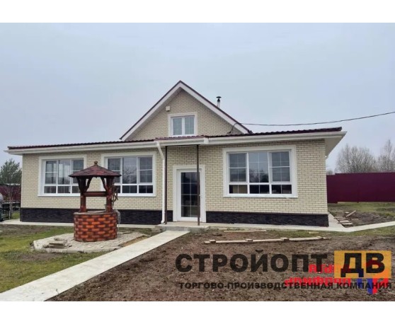 Кирпич Белый 0,46м2 Альта-Профиль Под кирпич-5