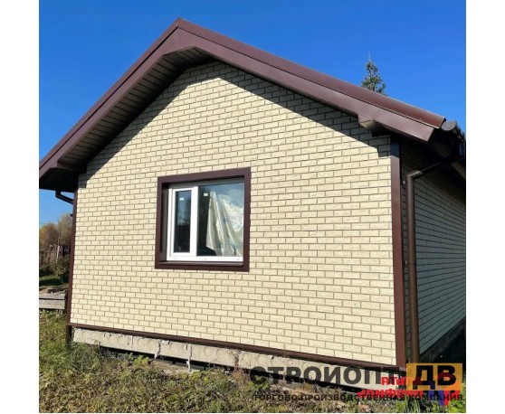 Кирпич Белый 0,46м2 Альта-Профиль Под кирпич-7