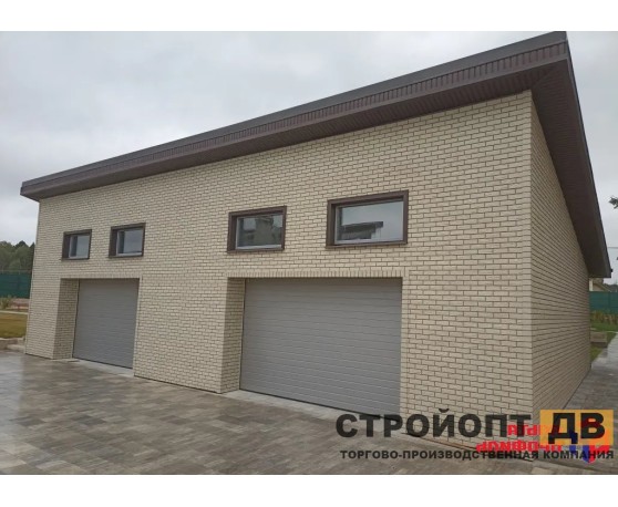 Кирпич Белый 0,46м2 Альта-Профиль Под кирпич-10