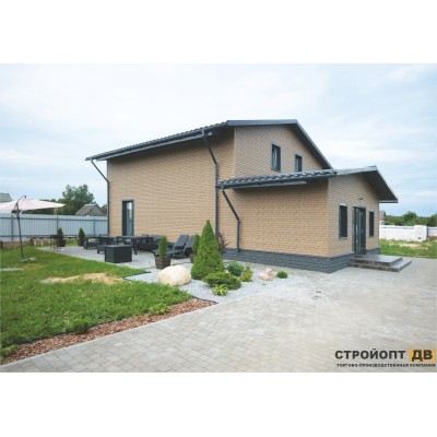 Купить Кирпич Бежевый 0,7м2 Ю-Пласт фасадная панель