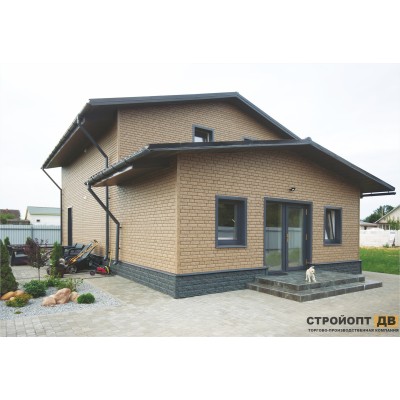 Купить Кирпич Бежевый 0,7м2 Ю-Пласт фасадная панель