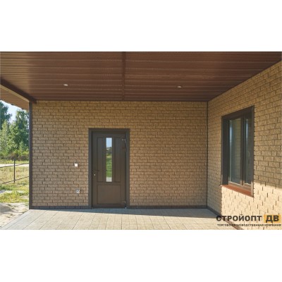 Купить Кирпич Бежевый 0,7м2 Ю-Пласт фасадная панель