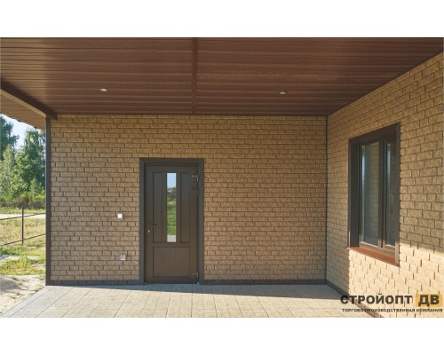 Купить Кирпич Бежевый 0,7м2 Ю-Пласт фасадная панель