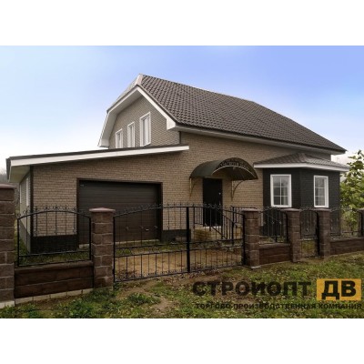 Купить Кирпич Бежевый 0,7м2 Ю-Пласт фасадная панель