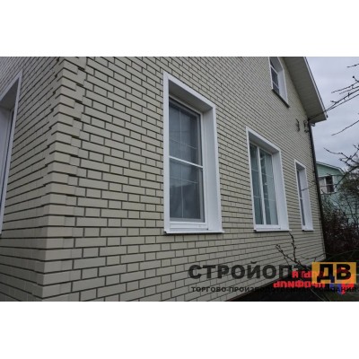 Купить Кирпич клинкерный Белый  0,48м2 Альта-Профиль фасадная панель