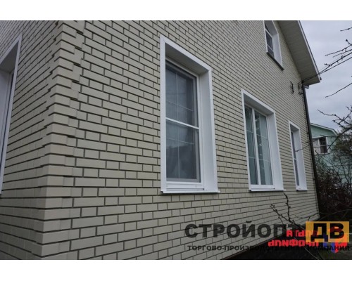 Купить Кирпич клинкерный Белый  0,48м2 Альта-Профиль фасадная панель