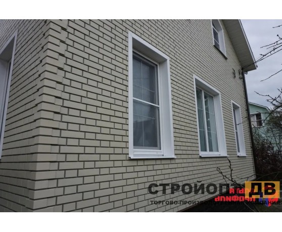 Кирпич клинкерный Белый  0,48м2 Альта-Профиль Под кирпич-3