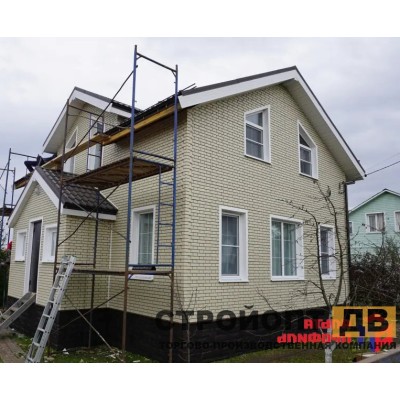 Купить Кирпич клинкерный Белый  0,48м2 Альта-Профиль фасадная панель