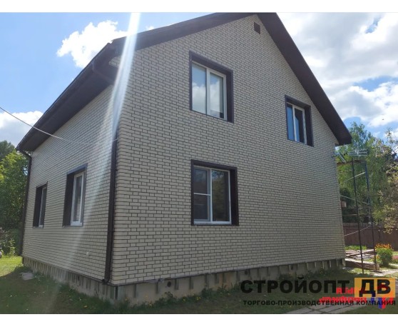 Кирпич клинкерный Белый  0,48м2 Альта-Профиль Под кирпич-7