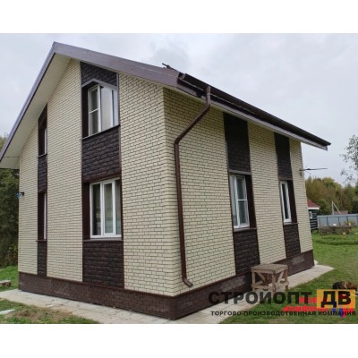 Купить Кирпич клинкерный Белый  0,48м2 Альта-Профиль фасадная панель