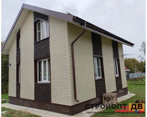 Купить Кирпич клинкерный Белый  0,48м2 Альта-Профиль фасадная панель