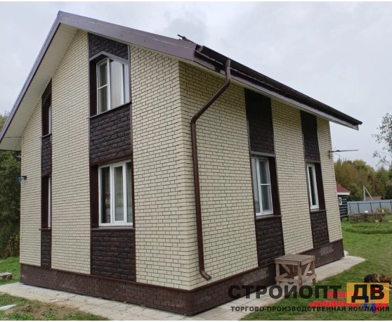 Кирпич клинкерный Белый  0,48м2 Альта-Профиль Под кирпич-8