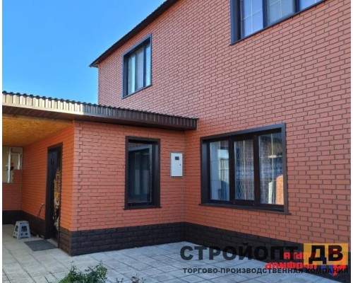 Купить Кирпич клинкерный Красный  0,48м2 Альта-Профиль фасадная панель